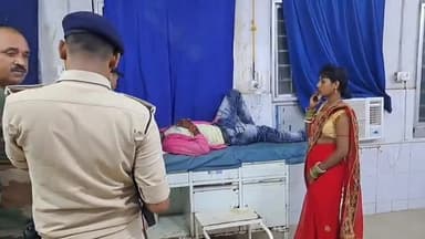 जमुई: ढंड गांव के पास सड़क दुर्घटना में बाइक सवार युवक हुआ घायल, डायल 112 की पुलिस ने सदर अस्पताल में कराया भर्ती