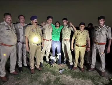 मेरठ: टीपीनगर पुलिस की हिस्ट्रीशीटर से मुठभेड़, पुलिस की जवाबी कार्यवाही में बदमाश के दोनों पैरों में लगी गोली