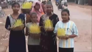 पवई: पवई विधानसभा क्षेत्र में में धूमधाम से मनाया गया कजलिया का पर्व नगर सहित ग्रामीण क्षेत्रों में दीखी कजलिया पर्व की धूम