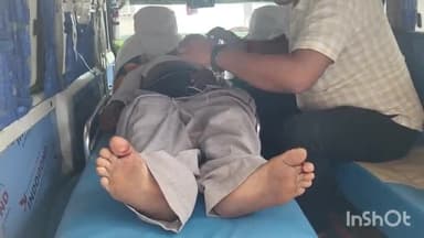 सासाराम: सासाराम नोखा पथ पर ऑटो से गिरकर एक व्यक्ति हुआ घायल