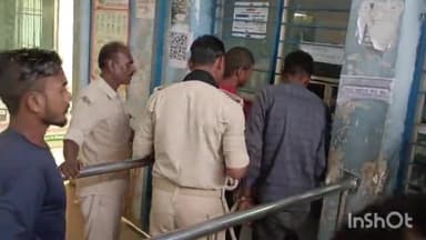 लखीसराय: जिले के हलसी थाना पुलिस ने गिरफ्तार दो अभियुक्तों को सदर अस्पताल मेडिकल जांच-बाद भेजा जेल।