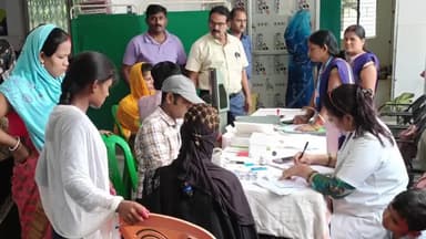 हुसैनगंज: हुसैनगंज सीएचसी में 61गर्भवती महिलाओं का किया गया एएनसी जांच