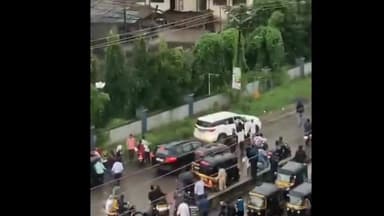 अंबरनाथ: बदलापूर अंबरनाथ येथे हिट अँड रन प्रकरण आले समोर, कार ने अनेकांना चिरडले, व्हिडिओ सोशल मीडियावर व्हायरल