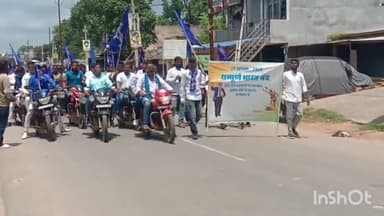 विष्णुगढ़: विष्णुगढ़ के सातमील मोड में आरक्षण में वर्गीकरण के विरोध में एनएच 522 को किया जाम, निकाला गया जुलूस