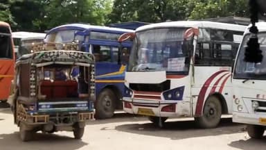 समस्तीपुर: भारत बंद के दौरान नहीं चली बसे यात्री रहे परेशान