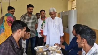 मसूदा: कस्बे में संचालित श्री अन्नपूर्णा रसोई घर का मसूदा विधायक ने किया निरीक्षण, खाने की गुणवत्ता की ली जानकारी