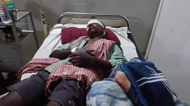 ठेठईटांगर: जोराम के पास सड़क पर कुत्ता आने से बाइक सवार व्यक्ति गिरकर हुआ घायल