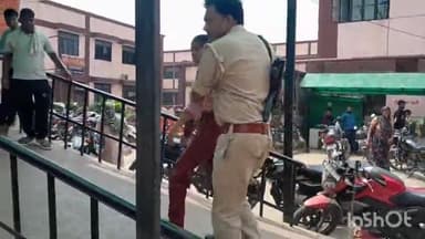 हाथरस: आगरा रोड गिजरौली के पास तेज गति बाइक अनियंत्रित होकर मैक्स गाड़ी से टकराई, तीन छात्र हुए घायल