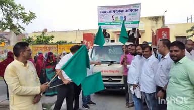 औरैया: दिबियापुर नगर पंचायत द्वारा जागरूकता रैली निकालकर स्वच्छता का दिया संदेश