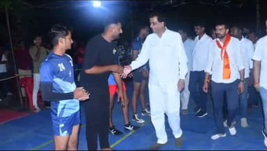 छोटीसादड़ी: कारुण्डा में विधायक श्रीचंद कृपलानी ने किया ओपन कबड्डी प्रतियोगिता का शुभारंभ