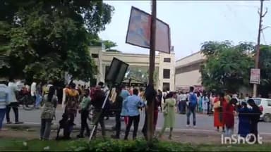 गोंडा: गोंडा में कड़ी सुरक्षा के बीच पुलिस भर्ती परीक्षा की प्रथम पाली का एग्जाम शुरू