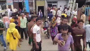 बुढ़ाना: कस्बा शाहपुर में एक क्लीनिक में प्रसूता की हुई मौत, परिजनों ने किया हंगामा