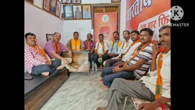 जालौर: जालौर रविवार को भाजपा जिला कार्याल  मै मन की बात कार्यक्रम का हुआ लाइव प्रसारण