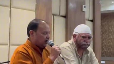 गुना नगर: AB रोड पर स्थित निजी होटल मे  हनुमान टेकरी मंदिर पर हुई डकैती को लेकर ट्रस्ट ने की प्रेस वार्ता आयोजित