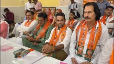 चूरू: BJP सदस्यता महाअभियान को लेकर जैन गेस्ट हाउस में कार्यशाला का हुआ आयोजन, पूर्व नेता प्रतिपक्ष राजेंद्र राठौड़ रहे मौजूद