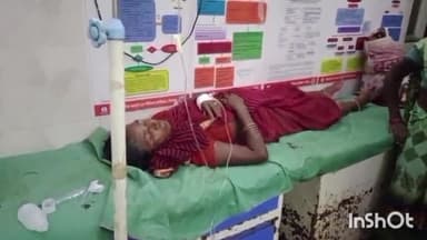 मिर्ज़ापुर: बाइक सवार पति-पत्नी को मलूवा गांव के पास फोर व्हीलर गाड़ी ने मारा धक्का पति-पत्नी गंभीर रूप से घायल पत्नी रेफर