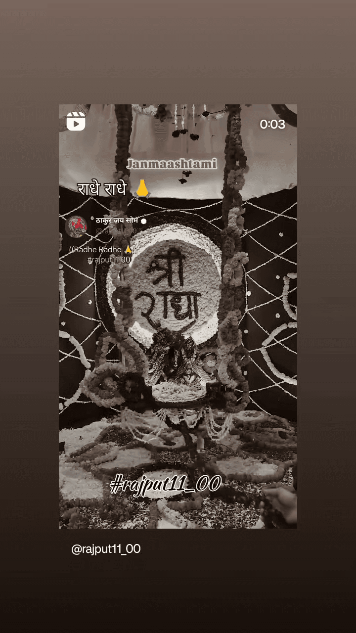 नन्द के आनंद भयो, 
जय कन्हैया लाल की।
आप सभी को श्री कृष्ण जन्माष्टमी की हार्दिक शुभकामनाएं।

#janmashtami2024
