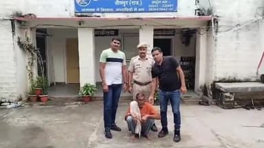 धौलपुर: बांरा जिला से 11 साल से फरार 10 हजार रूपये के इनामी को डीएसटी व कोतवाली ने चंदीलपुरा के बीहड़ों से किया गिरफ्तार