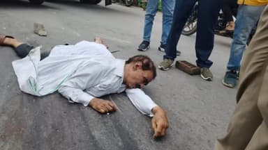 करछना: महेवा मोड़ के पास अज्ञात वाहन की टक्कर से पूर्व प्रधान की हुई मौत