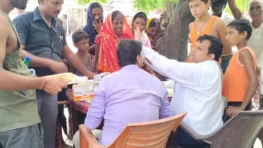 मोतिहारी: जिले के शीतलपुर गांव में पशुपालन विभाग के द्वारा चिकित्सा सह जागरूकता शिविर का किया गया आयोजन