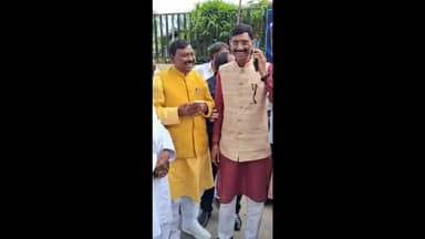 पांकी: रक्षा राज्य मंत्री रांची के लोकप्रिय सांसद संजय सेठ से मिले पाकी विधायक कुशवाहा डॉक्टर शशी भूषण मेहता