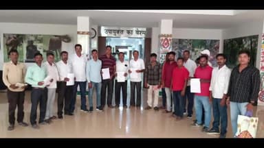 कटकमसांडी: कटकमसांडी के कुरहागड़ा गांव में नियमों का उल्लघन कर कल्याण विभाग वन भूमि पर करा रहा कब्रिस्तान का निर्माण व घेरांबदी।