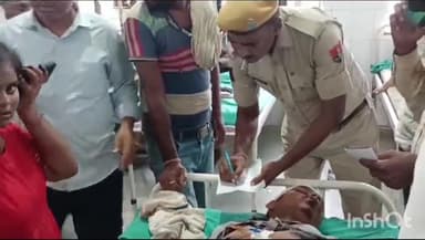 धौलपुर: उलावटी गांव के पास 2 बाइकों की जबरदस्त भिड़ंत में पिता पुत्र घायल