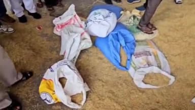 करनाल: नई-अनाज मंडी में धान की बोरियों की गई चोरी पुलिस में दी गई शिकायत।