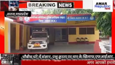 खबर का हुआ असर..
चौबीस घंटे में संज्ञान, पशु क्रूरता पर चार के खिलाफ एफआईआर,नागौद थाना क्षेत्र का मामला#mpcmmohanyadav
