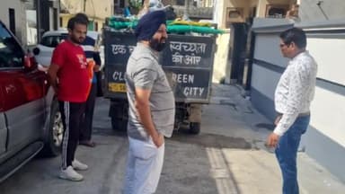 जगाधरी: यमुनानगर स्वच्छता अभियान के तहत जिले को मिलने वाली रैंकिंग को लेकर निगम अधिकारियों ने लोगों से लिया फीडबैक
