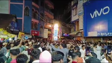 शाजापुर: मुस्लिम समाज ने चालीसवें पर शहर में निकाला एशिया के सबसे बड़े दुलदुल का जुलूस