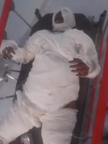 मंदिर हसौद प्लेटफॉर्म पर बैठी एक युवती ने आग लगाकर खुदकुशी की कोशिश की, आरपीएफ के जवानों ने पहुंचाया अस्पताल।