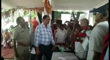 शाहनगर: वन अधिकार को लेकर शाहनगर तहसील क्षेत्र अंतर्गत आने वाले ग्राम गजेदा मे आयोजित हुई महापचयात