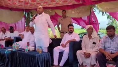 पंचकूला: पारवाला में क्रिकेट टूर्नामेंट में पहुंचे विधायक प्रदीप चौधरी, नशे से दूर रहने का दिया संदेश