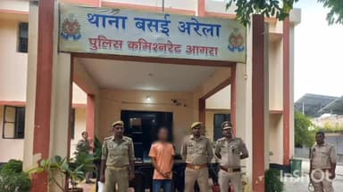 बाह: बसई अरेला में दुष्कर्म के आरोपी को पुलिस ने भेजा जेल