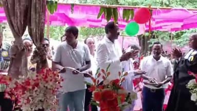 कोलेबिरा: कोलेबिरा विधायक ने टूटीकेल में नवनिर्मित विधायक मद से बने चबूतरा का किया विधिवत उद्घाटन