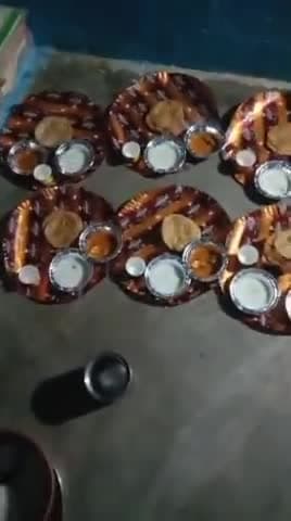 आज अमावस्या पर पितृ को भोजन कराया।