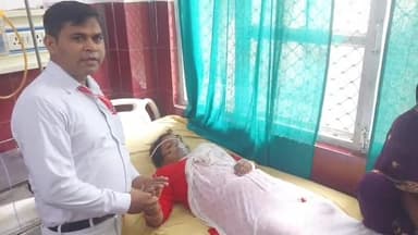 रामपुर: ग्राम मोमिनपुर अहमदाबाद में मशीन पर मठा बनाने के दौरान करंट की चपेट में आने से 25 वर्षीय विवाहिता हुई घायल