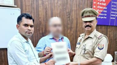 रामपुर: साइबर क्राइम थाना प्रभारी ने एक पीड़ित शिकायतकर्ता के एकाउंट में साइबर क्राइम कर ठगी के 2 लाख 95 हजार रुपए वापस कराए