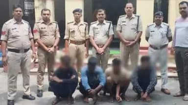 बदनावर: बड़नगर पुलिस ने बदनावर के 4 बदमाशों को किया गिरफ्तार, बदनावर-बड़नगर रोड पर एक शख्स से की थी लूट