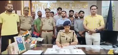 औरैया: हरदोई जनपद निवासी युवक की कार लूटने वाला आरोपी पुलिस मुठभेड़ में गिरफ्तार,कार हुई बरामद,एसपी ने किया घटना का खुलासा
