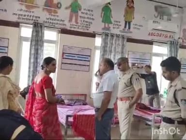 बल्देवगढ़: बल्देवगढ़ सामुदायिक स्वास्थ्य केंद्र का तहसीलदार एवं थाना प्रभारी ने किया औचक निरीक्षण