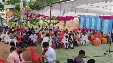 पवई: 35 वर्ष बाद हुआ दुबारा कांग्रेस कार्यालय का भूमिपूजन 
मोतीलाल बोरा के मुख्यमंत्री रहते हुआ था कार्यालय की जमीन का आवंटन