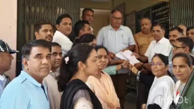 मकराना: राजस्थान शिक्षा सेवा प्राध्यापक संघ ने यूपीएस के विरोध में सीएम के नाम एसडीएम सौंपा को ज्ञापन