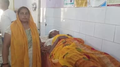 बीसलपुर: सरस्वती विद्या मंदिर स्कूल के पास टेंपो की टक्कर से महिला घायल अस्पताल में भर्ती