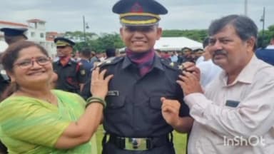 मांगरौल: मूडंली भैरूजी गांव के तनिष शर्मा का भारतीय थलसेना में लेफ्टिनेंट अधिकारी के पद पर हुआ चयन ग्रामीणों ने जताई खुशी