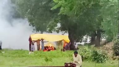 अकलतरा: बुचीहरदी गांव में विकास के दावों की खुली पोल, श्मशानघाट में नहीं है शेड