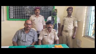 बरहरुवा: ट्रेन से छिनताई मामले के अभियुक्त को बरहरवा जीआरपी पुलिस ने गिरफ्तार कर भेजा जेल