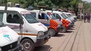 हज़ारीबाग: शेख भिकारी मेडिकल कॉलेज अस्पताल कैंपस से एंबुलेंस की चोरी