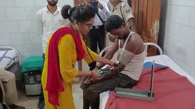 घोसी: लखीसराय गांव में शराब के नशे में धुत एक युवक ने पुलिस को किया फोन, पुलिस ने युवक को किया गिरफ्तार